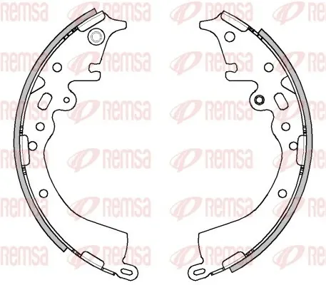 Zapatas de freno 044950K130 Toyota