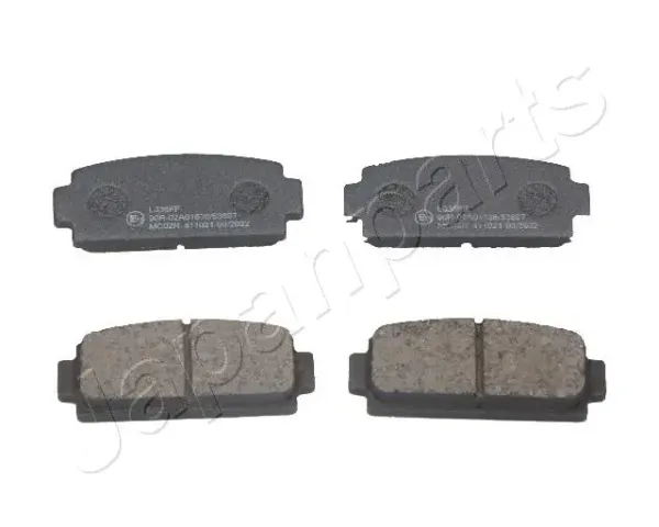 Pastillas de freno traseras PPMC02 Japan Parts