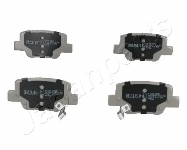 Pastillas de freno traseras PP224AF Japan Parts