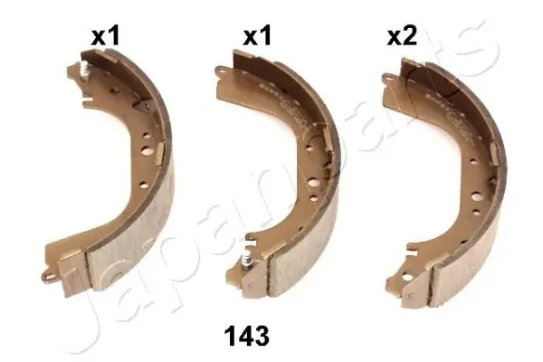 Zapatas de freno GF143AF Japan Parts