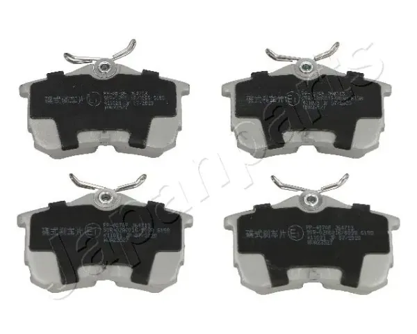 Pastillas de freno traseras PP407AF Japan Parts