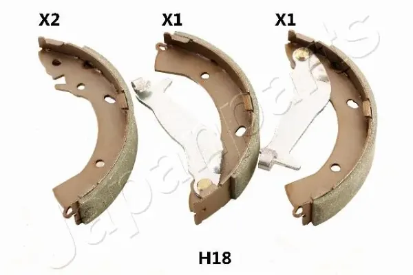 Zapatas de freno GFH18AF Japan Parts