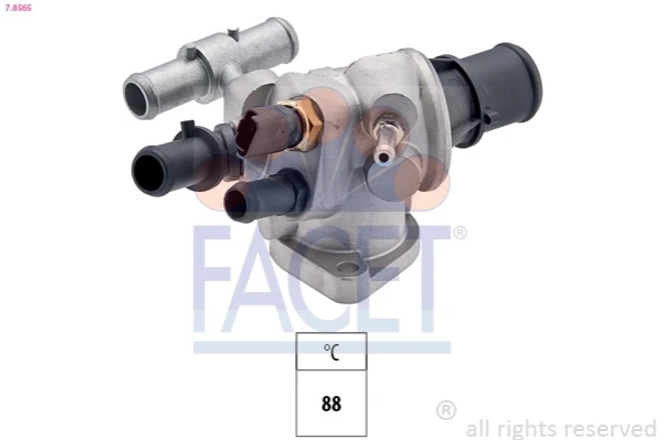78565 Facet caja del termostato