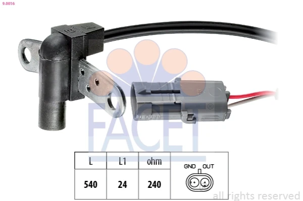 Sensor ckp Renault 21 L48