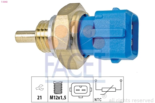 8200702968 Renault (RVI) sensor de temperatura del refrigerante