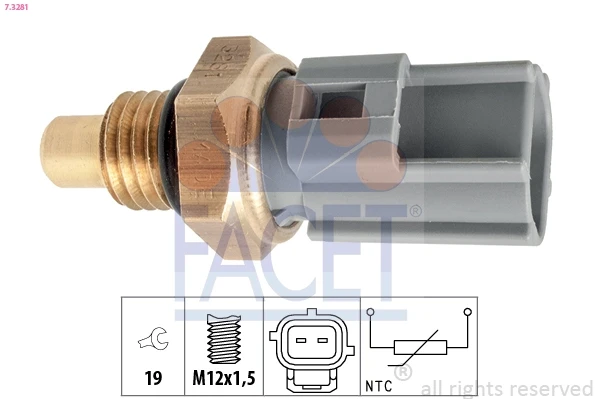 Sensor, temperatura combustible Toyota Auris UKP (E15)