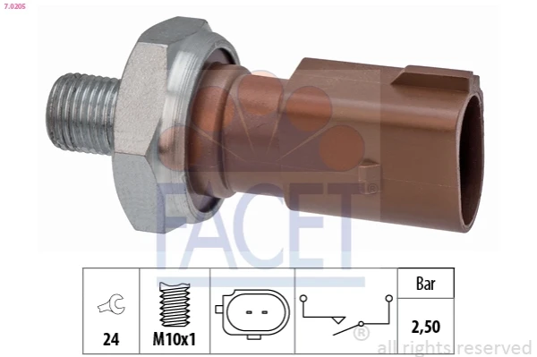 Indicador, presión del aceite Audi Q3 (F3B)