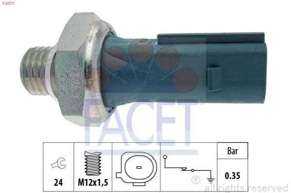 Sensor de aceite на Mercedes A (W169)