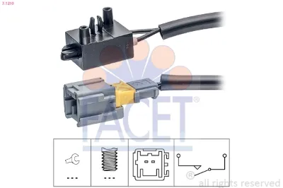 Interruptor de embrague FACET 71210
