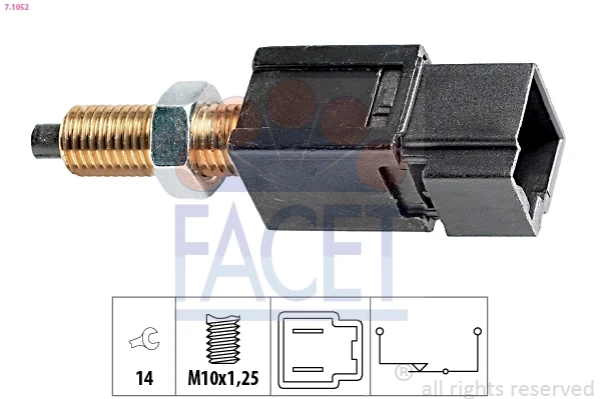 Interruptor Luz De Freno Nissan Sunny 2 (N13)