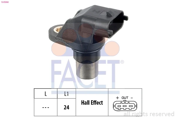 90344 Facet sensor de posición del árbol de levas