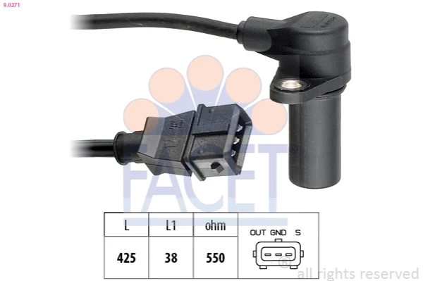 Sensor ckp Chevrolet Aveo T250, T255