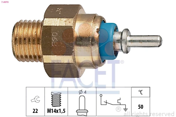 Sensor de temperatura del refrigerante на Mercedes Bus 207-310 (601)