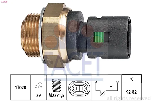 Sensor de temperatura 75128 Facet