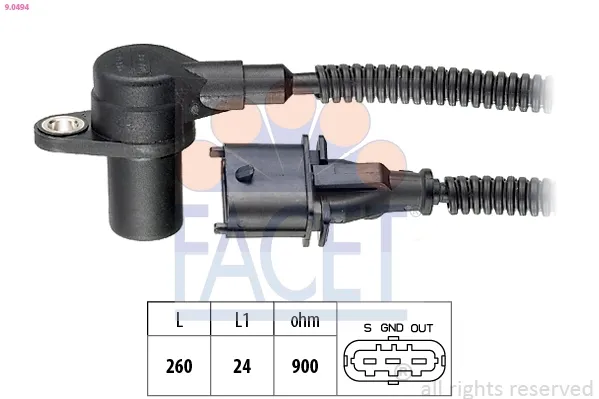 Sensor de cigüeñal Hyundai H-1 STAREX Starex