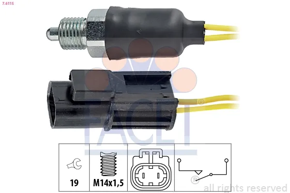 Sensor de marcha atrás Nissan Terrano I