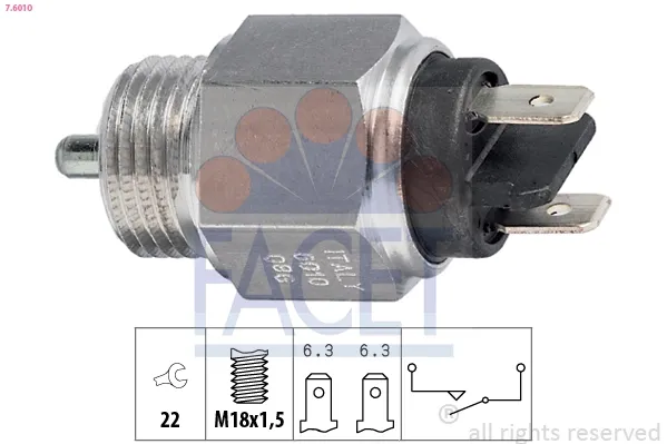 Sensor de marcha atrás Audi 100 C3
