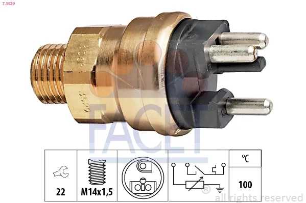 Sensor de temperatura 73529 Facet