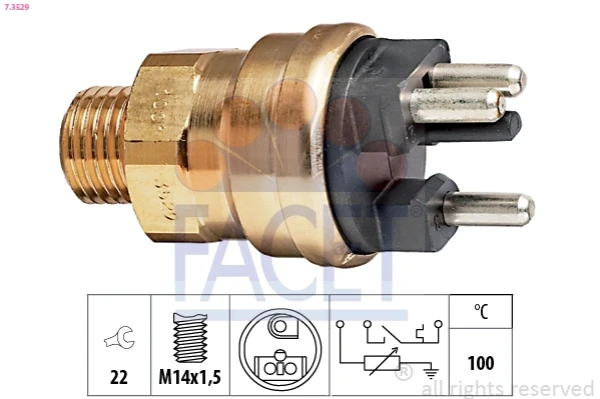 Sensor de temperatura del refrigerante на Mercedes G (W463)