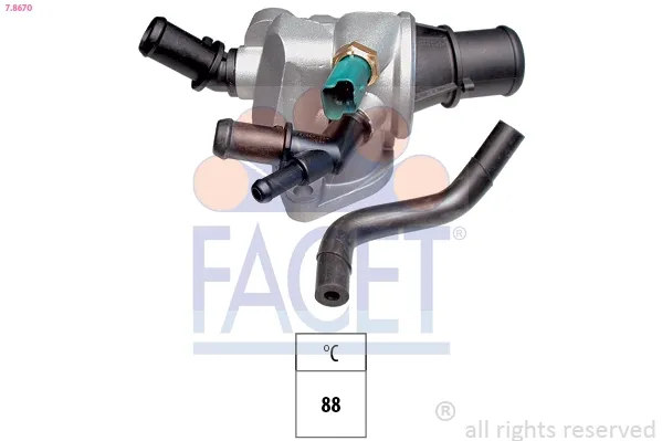 Caja de termostato Fiat Stilo 192