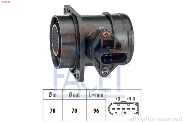 Sensor De Flujo De Aire/Medidor De Flujo (Flujo de Aire Masibo) Seat Ibiza IV SPORTCOUPE (6J1, 6P5)