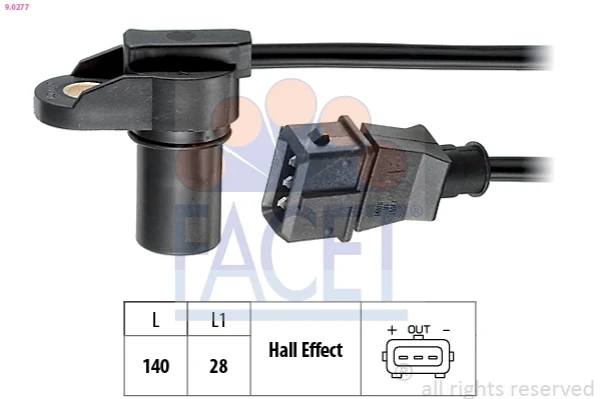 Sensor de posición del árbol de levas Hyundai Accent 