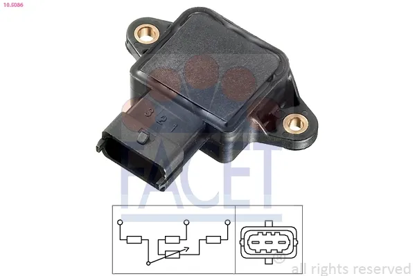 Sensor, posición mariposa Opel Astra G sedán (F69) (1998 - 2009) precio, desde