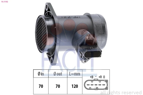 Sensor De Flujo De Aire/Medidor De Flujo (Flujo de Aire Masibo) Audi A4 Avant B5 (8D5)