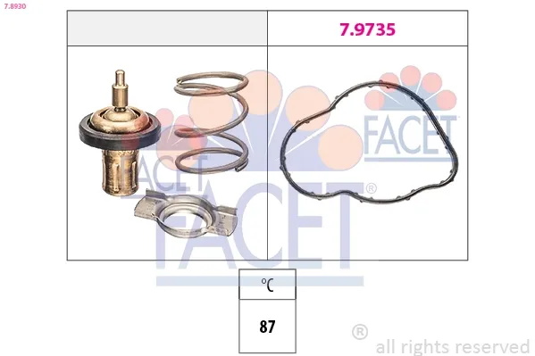 Termostato 78930 Facet