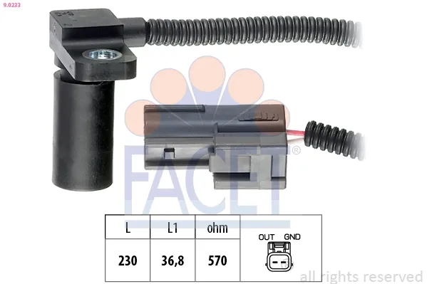 Sensor de velocidad 90233 Facet