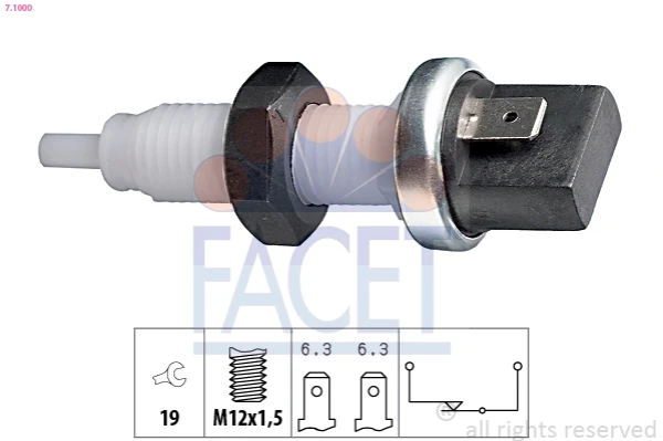 Interruptor Luz De Freno Alfa Romeo Giulietta (116)
