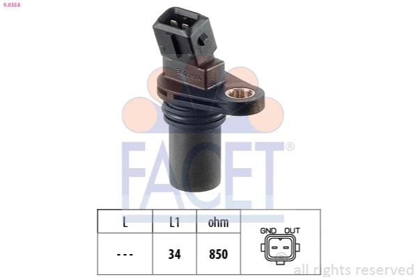 Sensor de velocidad Smart FORTWO (450)