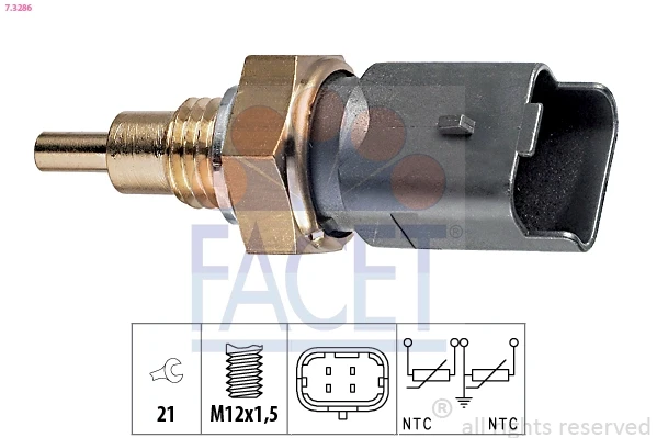 Sensor de temperatura del refrigerante Alfa Romeo GT (937)