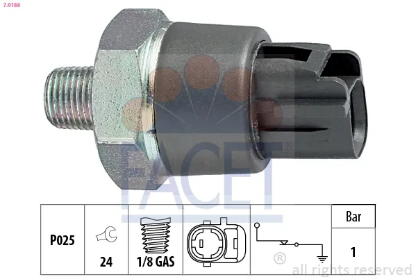 Sensor de presión de aceite Mazda 6 GJ, GL