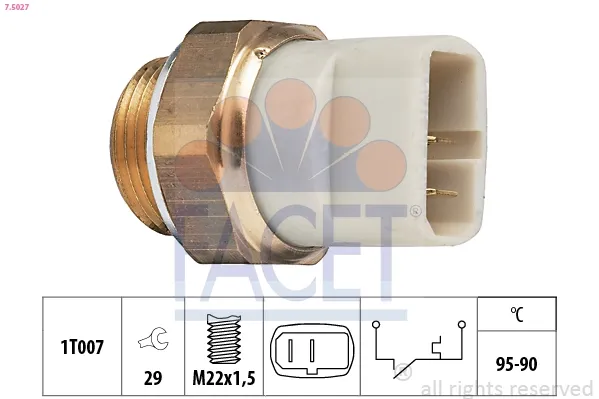 Sensor de temperatura 75027 Facet