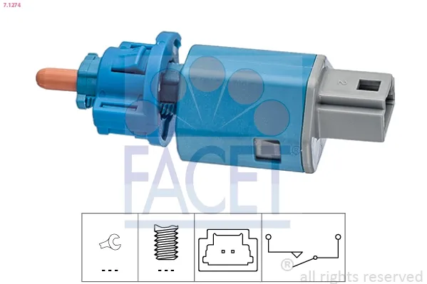 Interruptor de embrague 71274 Facet