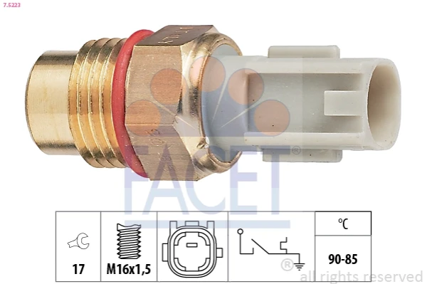 Sensor de temperatura del refrigerante Lexus RX (U1_)