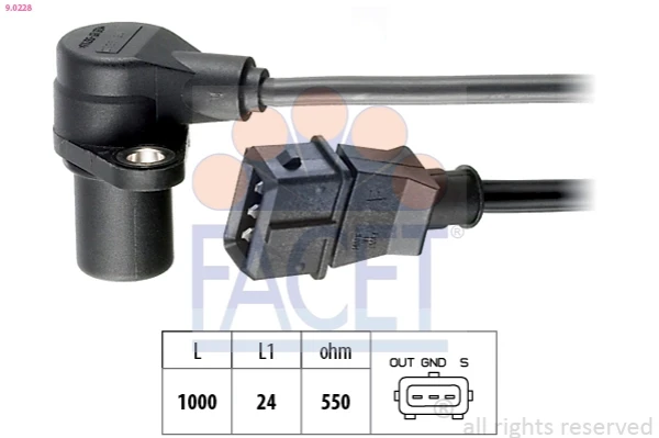 Sensor ckp Opel Antara L07