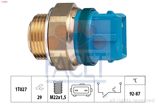 Sensor de temperatura 75201 Facet