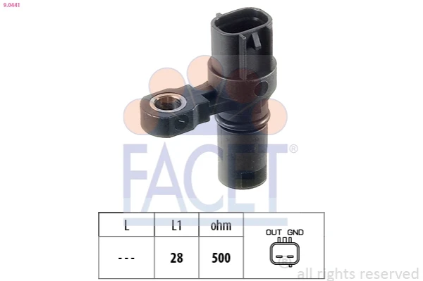 Sensor de velocidad Opel Astra F (53B)