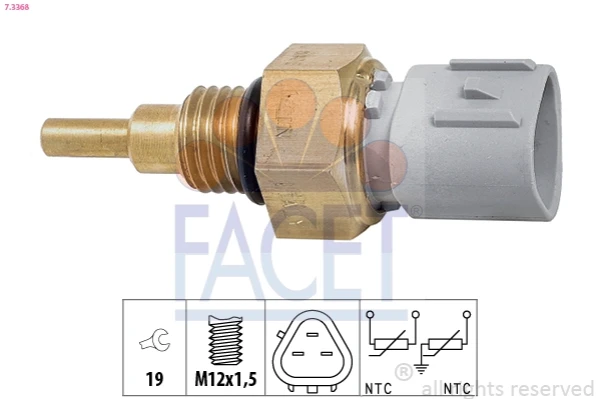 Sensor, temperatura del refrigerante (encendido el ventilador del radiador) Mazda 323 F VI (BJ)