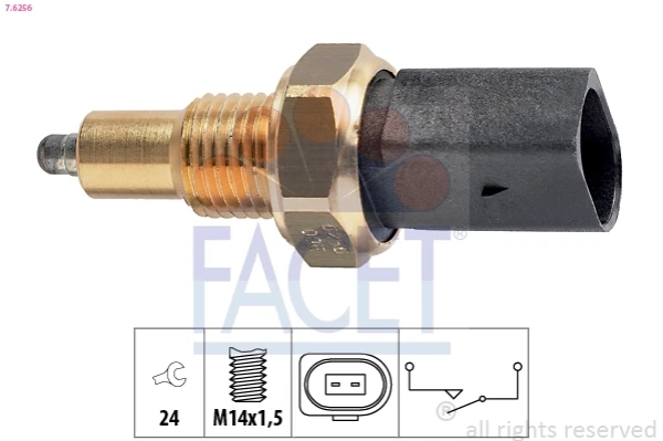 Interruptor, piloto de marcha atrás Audi A5 Sportback (8TA)