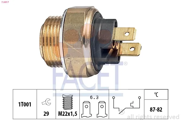 Sensor de temperatura TM108380800002 Lada