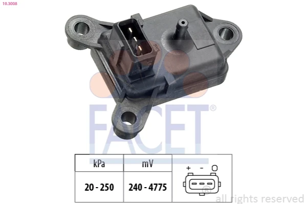 Sensor De Presion Del Colector De Admision Ford Escort 6 (GAL)
