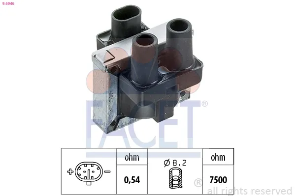 Bobina 96046 Facet