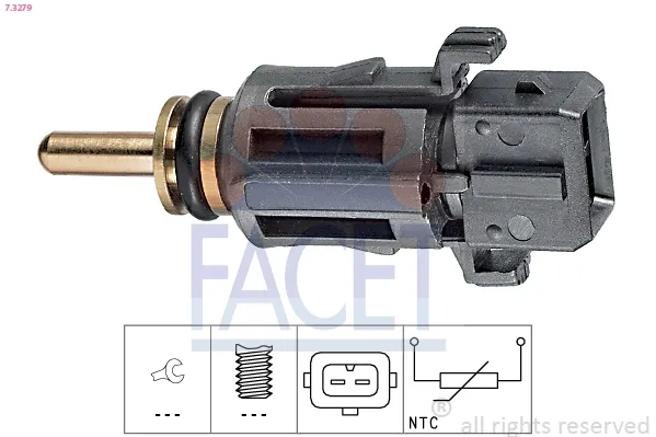 Sensor de temperatura 73279 Facet