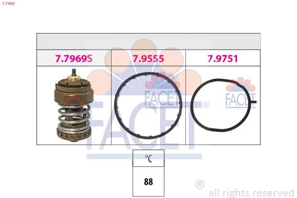 Termostato 77988 Facet