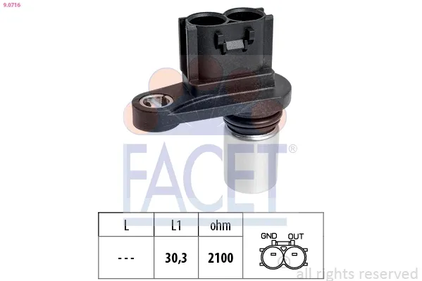 Sensor de cigüeñal 81270 NGK