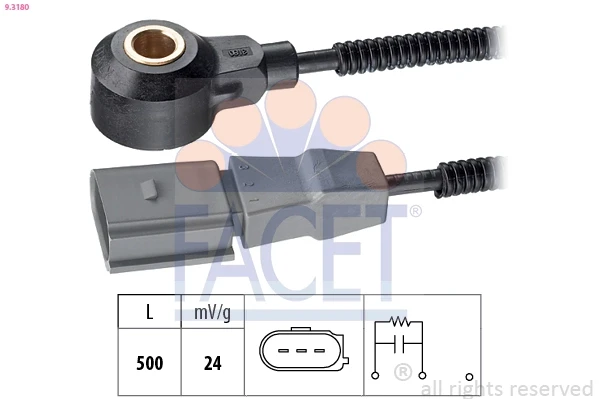 Sensor de detonaciones Audi A6 C6 (4F2)