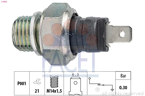 Sensor de presión de aceite Alfa Romeo 33 905